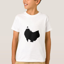T-shirts Mapa da Austrália de Cabeça para Baixo Humor Visua
