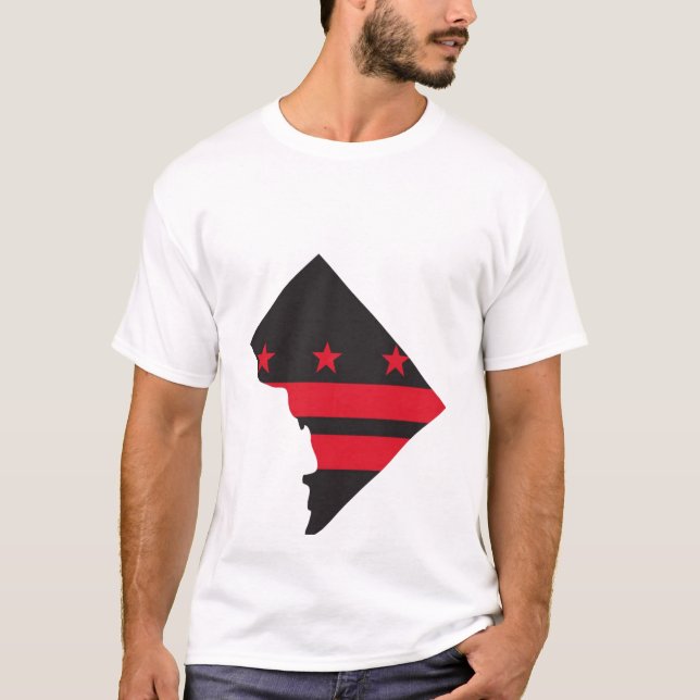 T-shirts Mapa da C.C. & bandeira 02 (Frente)