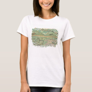 T-shirts Mapa da Candia e Corfu, de Civitates Orbis Ter