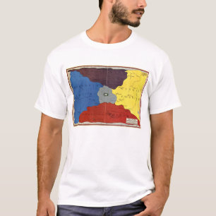 T-shirts Mapa da onça (parte dianteira)