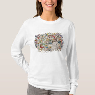 T-shirts Mapa das constelações cristãs como descrito