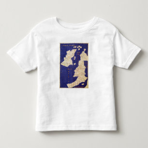 T-shirts Mapa das ilhas britânicas, 'de Geographia