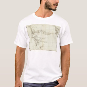 T-shirts Mapa de África ocidental