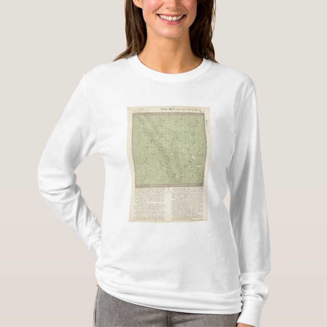 T-shirts Mapa de estrela 2 (Frente)