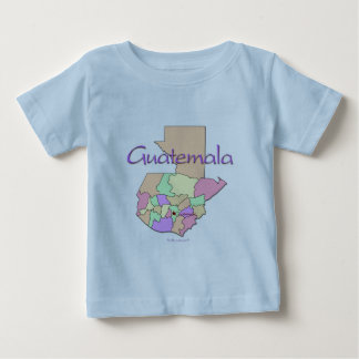 T-shirts Mapa de Guatemala