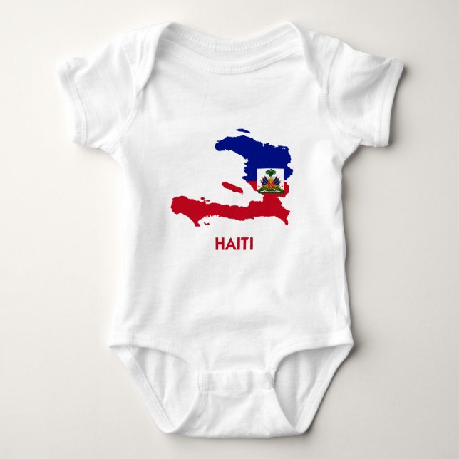 T-SHIRTS MAPA DE HAITI (Frente)