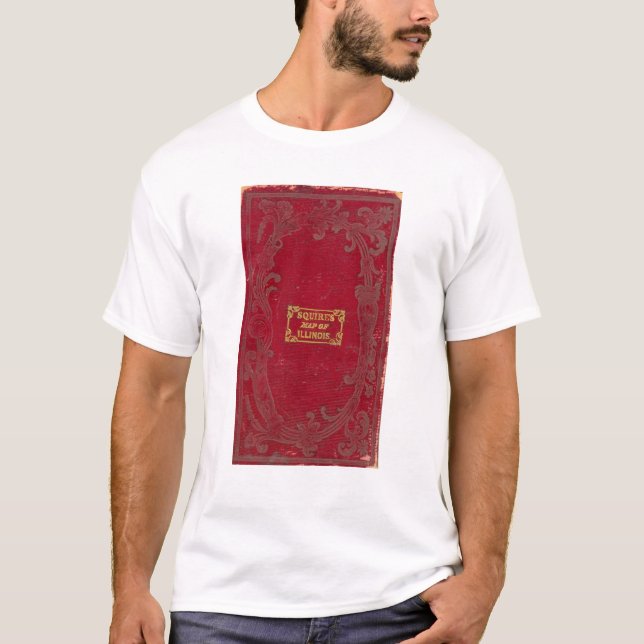 T-shirts Mapa de Illinois (Frente)