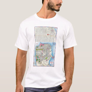T-shirts Mapa de ruas de San Francisco