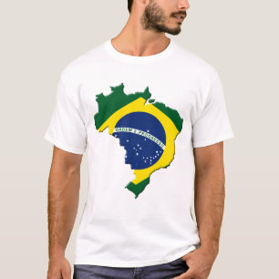 T-shirts mapa do Brasil
