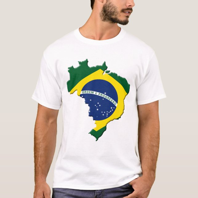 T-shirts mapa do Brasil (Frente)