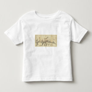 T-shirts Mapa do esboço de Duluth e de subúrbios