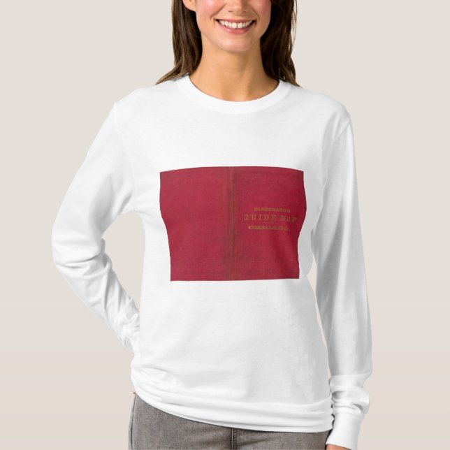 T-shirts Mapa do guia de Blanchard de Chicago 2 (Frente)