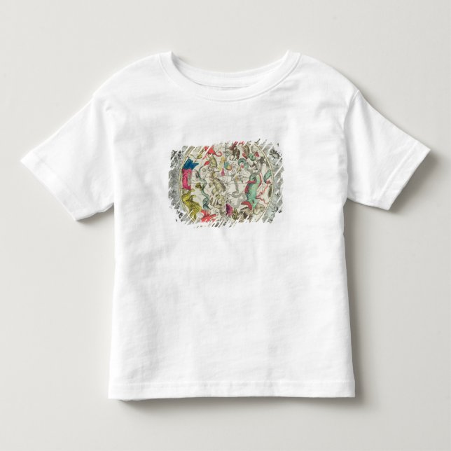 T-shirts Mapa do hemisfério sul (Frente)