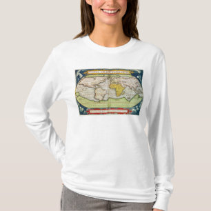 T-shirts Mapa que faz um mapa do senhor Francis Drake
