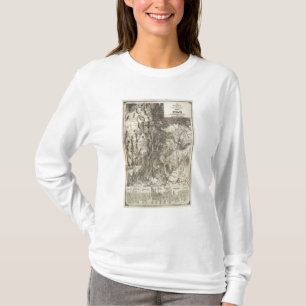 T-shirts Mapa secional do oeste e topográfico novo de Utá