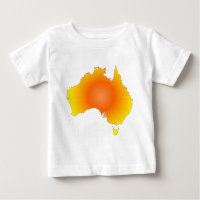 Mapa Sunny Austrália