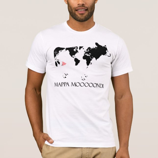 T-shirts Mappa Mooooondi (Frente)