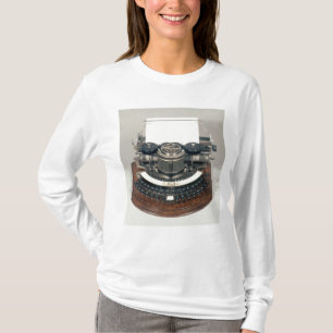 T-shirts Máquina de escrever de Hammond, com o teclado
