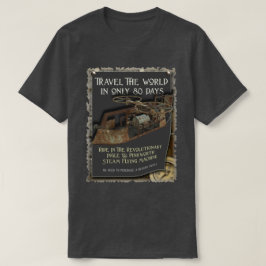 T-shirts Máquina de vôo engraçada de Steampunk