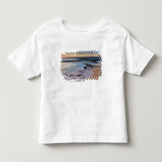 T-shirts Mar do Caribe, Ilhas Cayman. Ondas batendo (Frente)