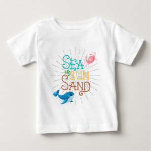 T-shirts Mar Sol Areia