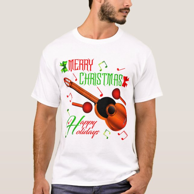 T-shirts Marac e Cuatro Trini Natal (Frente)