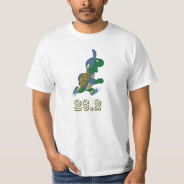 T-shirts Marathon Turtle Runner em Azul