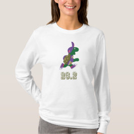T-shirts Marathon Turtle Runner em Roxo