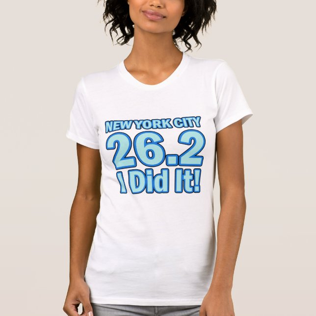 T-shirts Maratona da Nova Iorque (Frente)