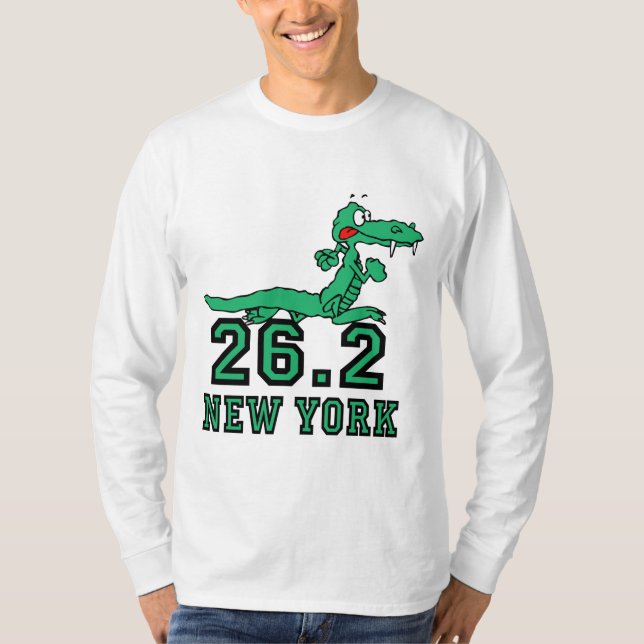 T-shirts Maratona engraçada de New York (Frente)
