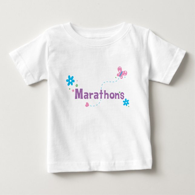 T-shirts Maratonas de Flautter de Jardim (Frente)