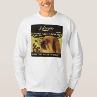T-shirts Marca de Pekingese - Orgânico Café Empresa