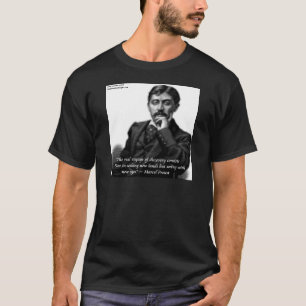 T-shirts Marcel Proust & Citação Famosa