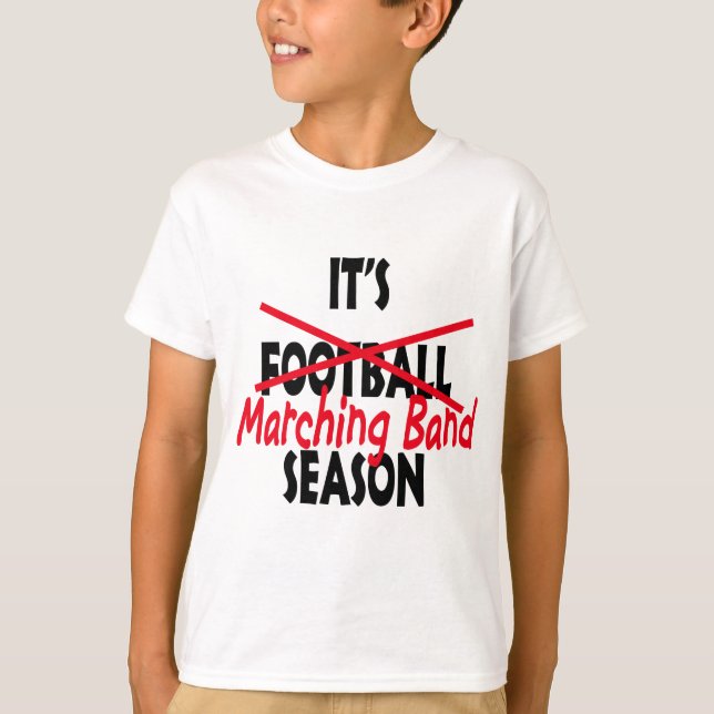 T-shirts Marching Banda Season / Red (Frente)