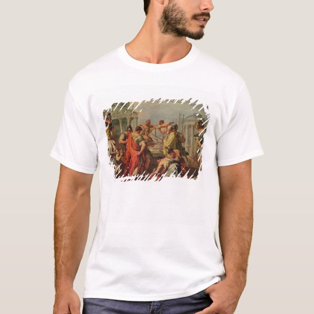T-shirts Marcus Furius Camillus e Brennus (Frente)