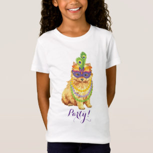 T-shirts Mardi Gras Pomeranian