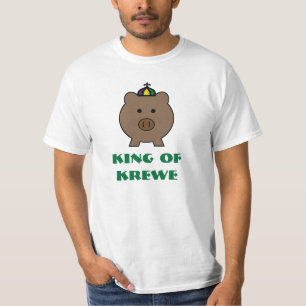 T-shirts Mardi Gras Roy Pig King de Krewe