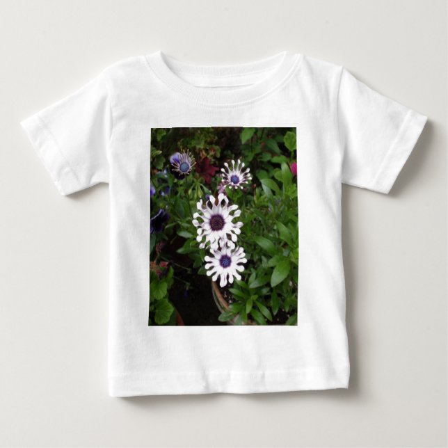 T-shirts Margarida Africana Branca (Frente)
