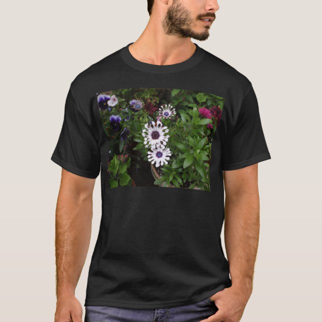 T-shirts Margarida Africana Branca (Frente)