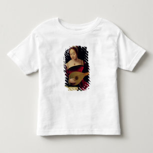T-shirts Maria Madalena que joga o alaúde