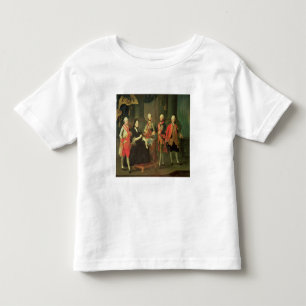 T-shirts Maria Theresa, Áustria, com quatro de suas
