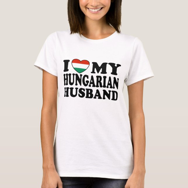 T-shirts Marido húngaro (Frente)