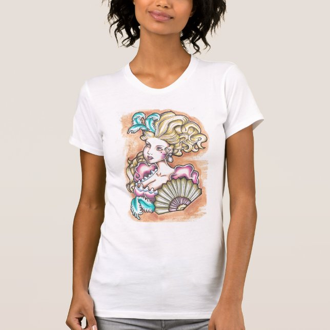 T-shirts marie Antoinette (Frente)