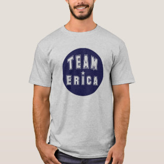 T-shirts Marinho de Erica da equipe