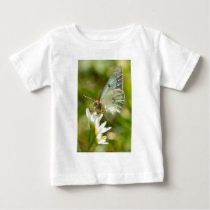 T-shirts Mariposa Verde em Falsa Alho Roupas e Presentes