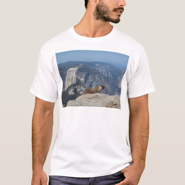 T-shirts Marmot Sobrevivendo a Metade do Come das Nuvens De (Frente)