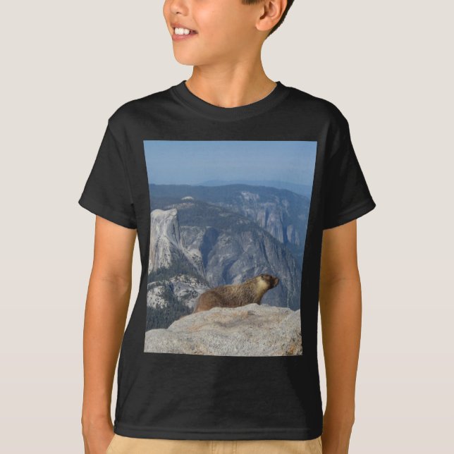 T-shirts Marmot Sobrevivendo a Metade do Come das Nuvens De (Frente)