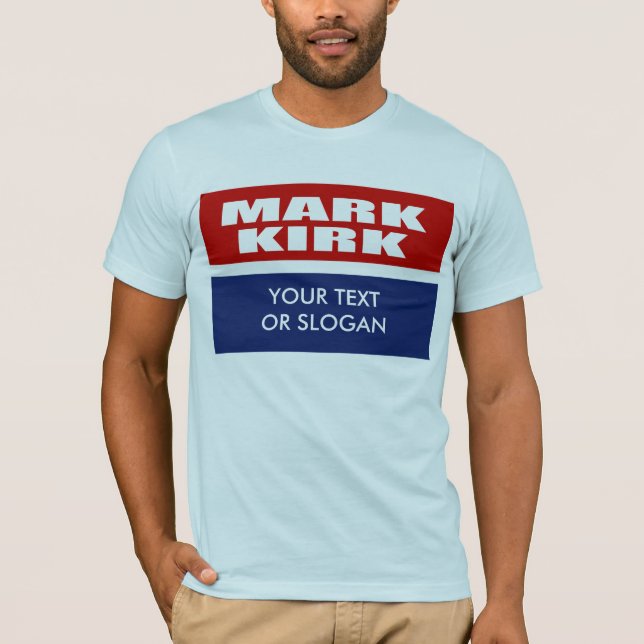 T-SHIRTS MARQUE KIRK PARA O SENADO (Frente)
