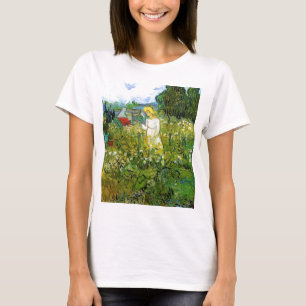 T-shirts Marquerite Gachet no Jardim, Vincent van Gogh.