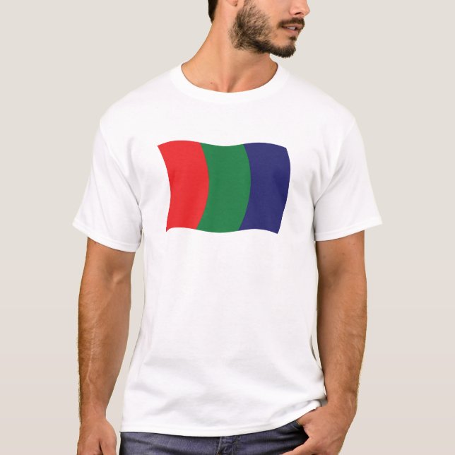 T-shirts Mars Flag Shirt (Frente)